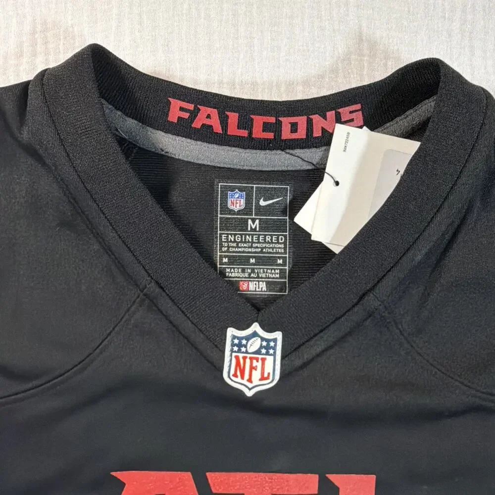 Atlanta Falcons Nike On Field NFL Kirk Cousins #18 Jersey Youth Medium M Black